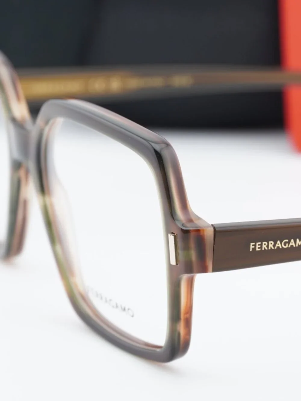 Salvatore Ferragamo SF3031 280 Square Eyeglasses 56mm – Brown
